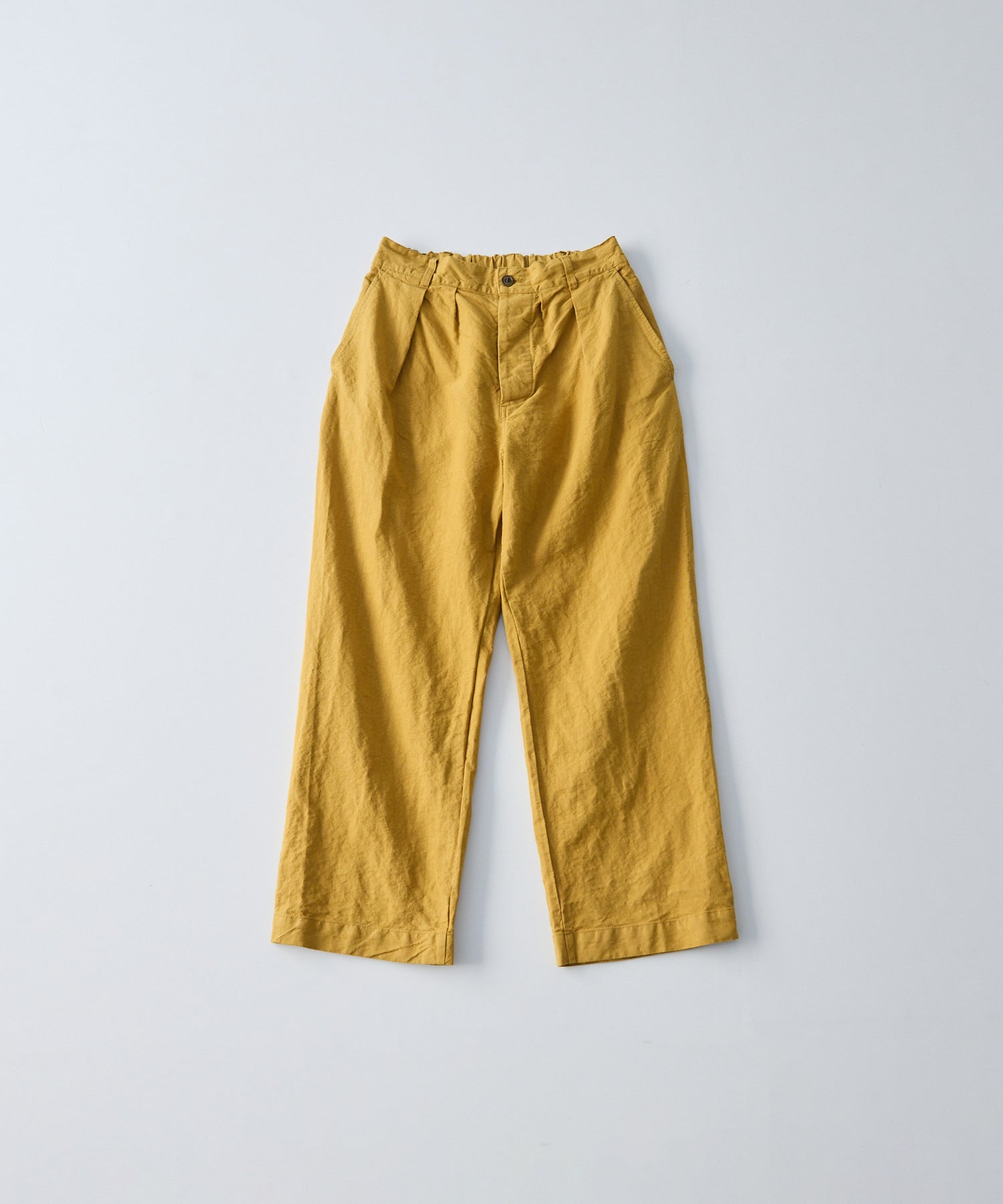 CONFECT / リネン和紙 ウルシ染め ワークパンツ